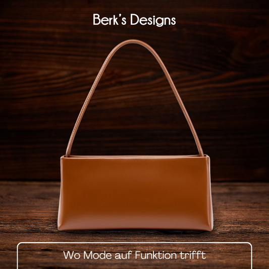 BERK | Minimalistische Chic Leder-Umhängetasche