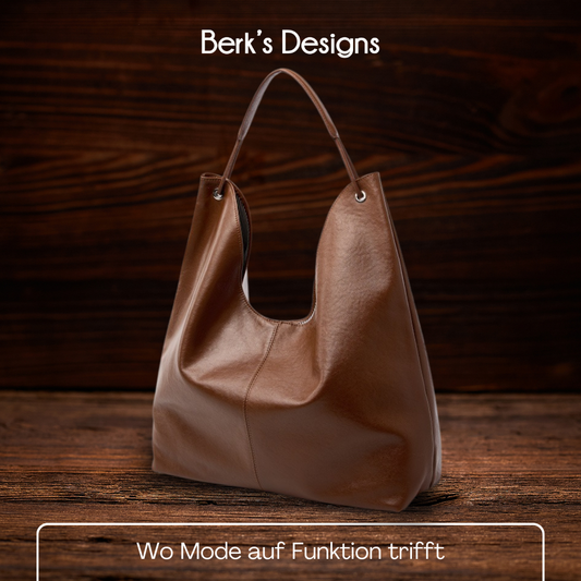 BERK | Vielseitige Ein-Schulter-Tasche aus Leder