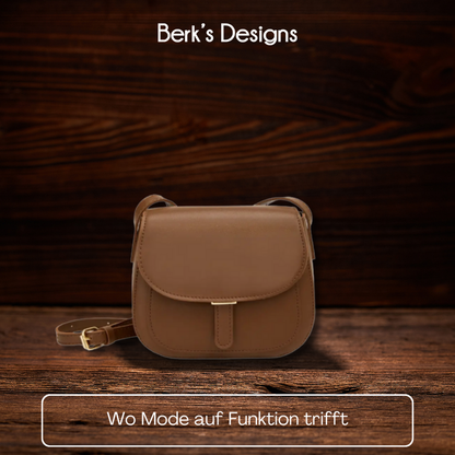 BERK | Retro Saddle Crossbody Tasche