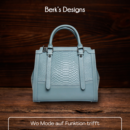 BERK | Elegante Tasche aus strukturiertem Leder