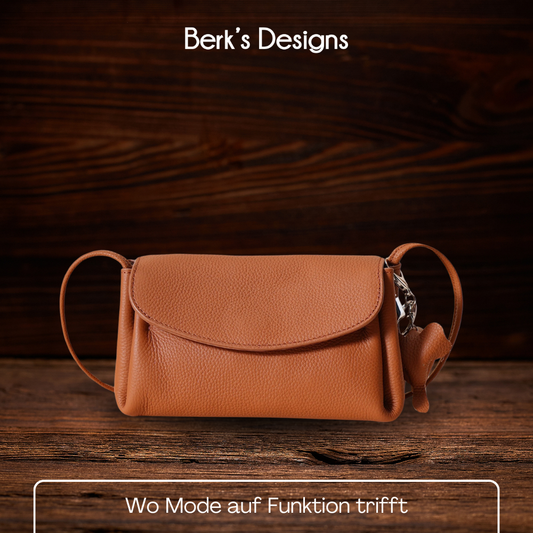BERK | Envelope Crossbody Ledertasche