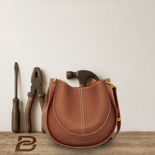BERK | Crossbody aus weichem, gemustertem Leder