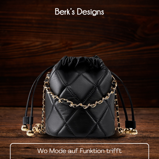 BERK | Drawstring Chain Lederrucksack