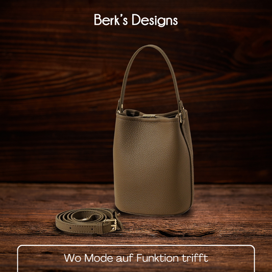BERK | Classic Slim Leder Tote Bag