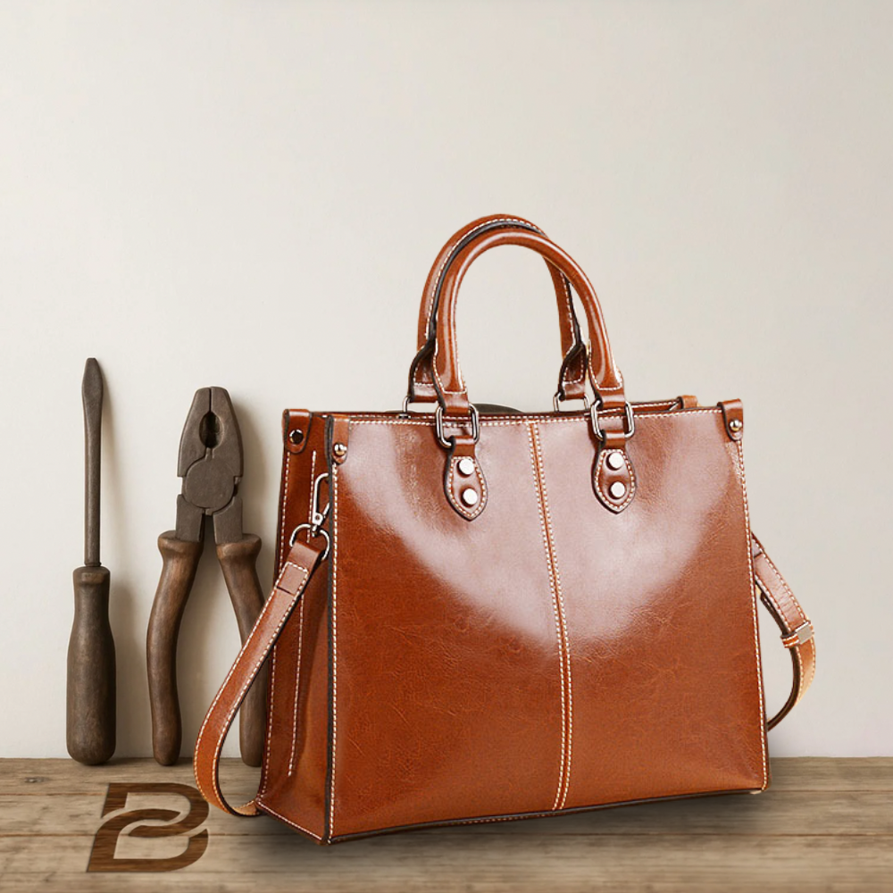 BERK | Klassisch elegante Tote aus echtem Leder