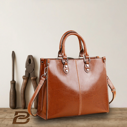 BERK | Klassisch elegante Tote aus echtem Leder