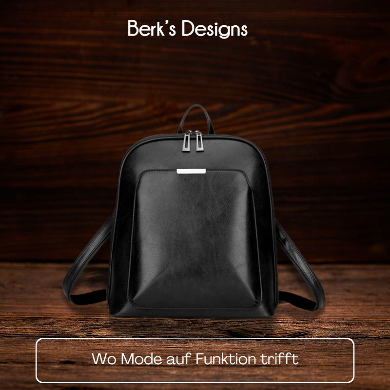 BERK | Klassischer Rucksack mit Doppelreißverschluss