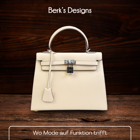 BERK | Elegante Lederhandtasche mit Seitenriemen