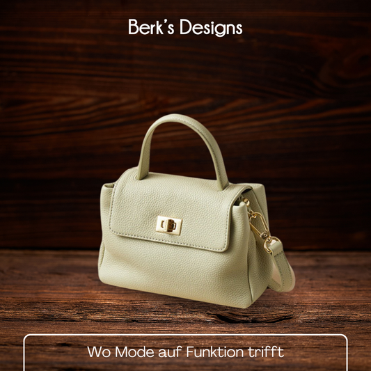 BERK | Mini Luxe Top Handle Ledertasche