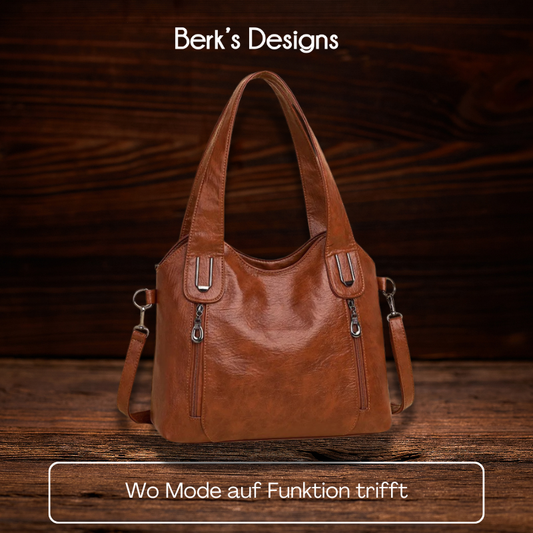 BERK | Retro Tote Umhängetasche