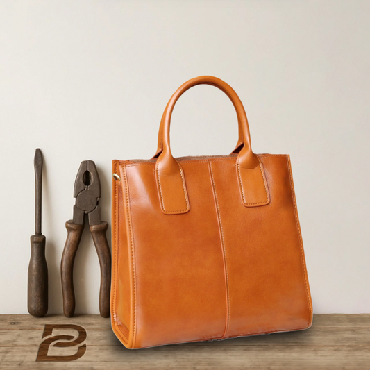 BERK | Klassische Lederhandtasche