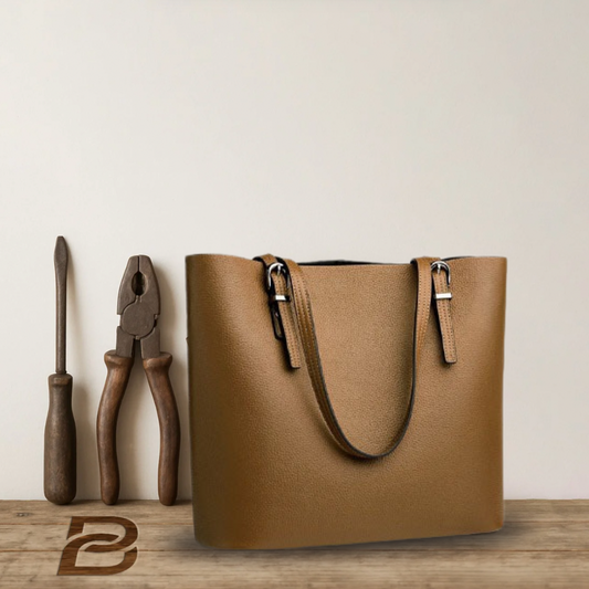 BERK | Klassische und elegante Tote Bag aus Leder