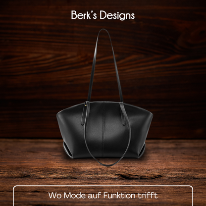 BERK | Elegante und stilvolle Leder-Umhängetasche