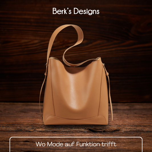 BERK | Soft Slouchy Leder Umhängetasche
