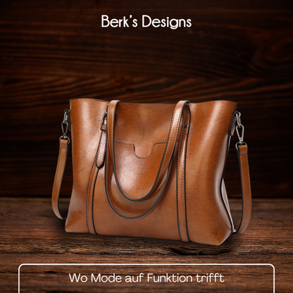 BERK | Luxus Lederhandtasche