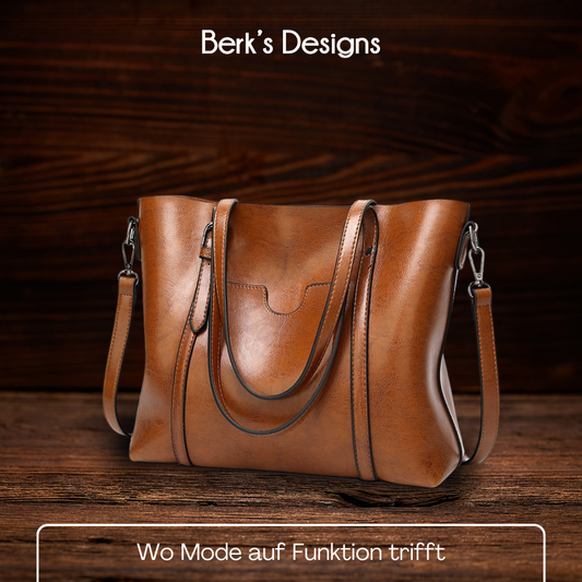 BERK | Luxus Lederhandtasche