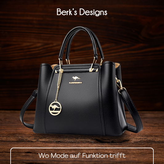 BERK | Elegante Premium Lederhandtasche