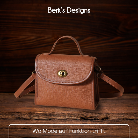 BERK | Strukturierte kompakte Mini-Crossbody-Tasche