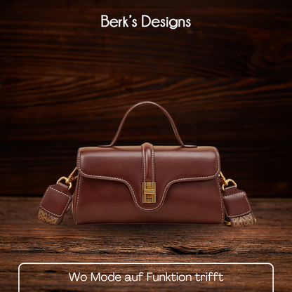 BERK | Premium Vintage Leder Sling Geldbörse