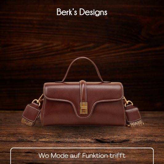 BERK | Premium Vintage Leder Sling Geldbörse