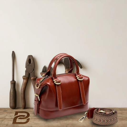 BERK | Vintage Leder Mini Umhängetasche