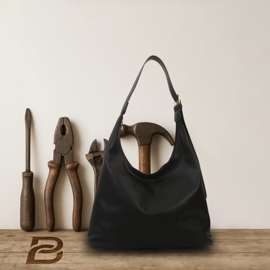 BERK | Leder-Messenger-Tasche mit großem Fassungsvermögen
