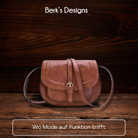 BERK | Classic Saddle Crossbody Tasche