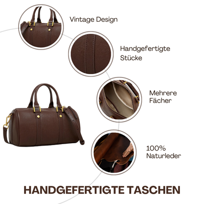 BERK | Maillard Vintage Handtasche aus echtem Leder