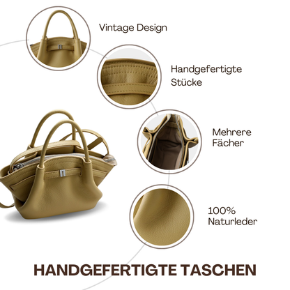 BERK | Schicke Bucket Bag aus weichem Leder