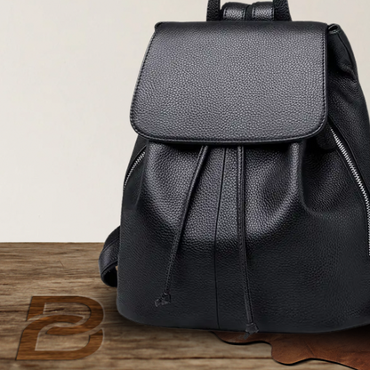 BERK | Einfacher weicher Lederrucksack