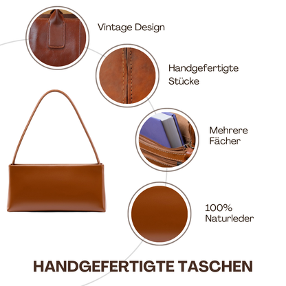 BERK | Minimalistische Chic Leder-Umhängetasche