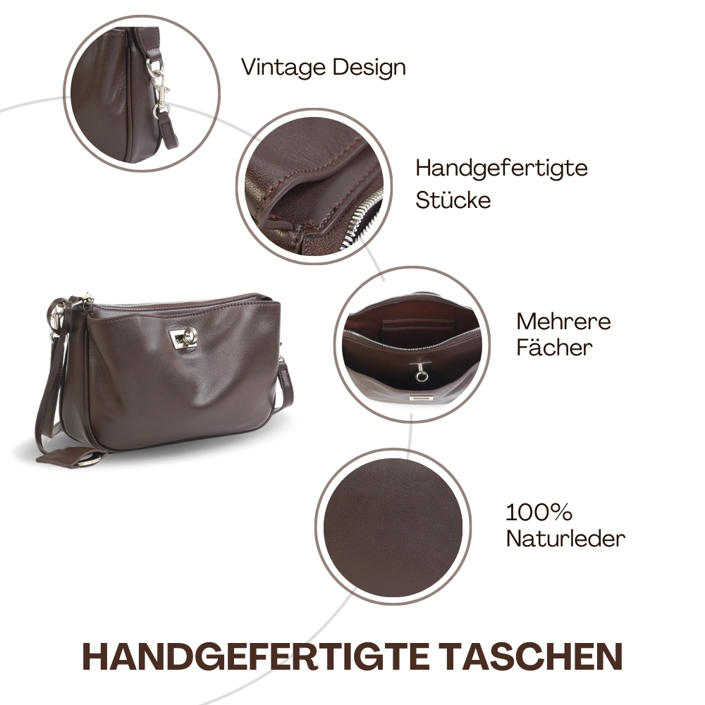 BERK | Mini Everyday Leder Crossbody Tasche