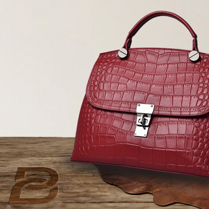BERK |  Elegante Handtasche aus strukturiertem Leder