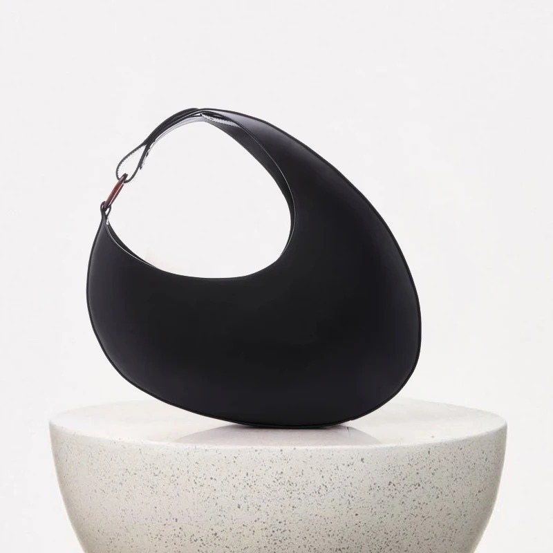 BERK | Schlichte einfarbige Hobo-Tasche