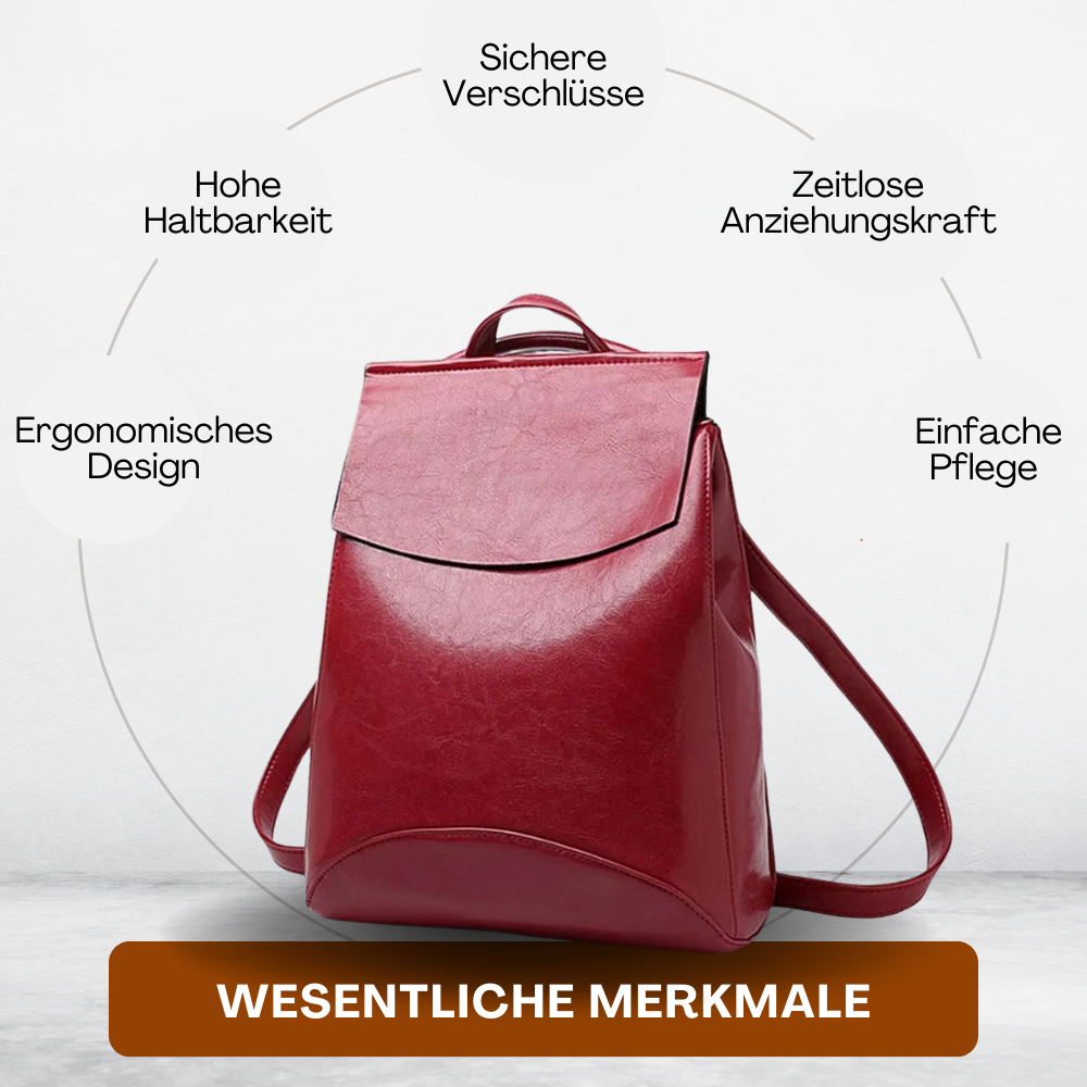 BERK | Rucksack aus echtem Leder
