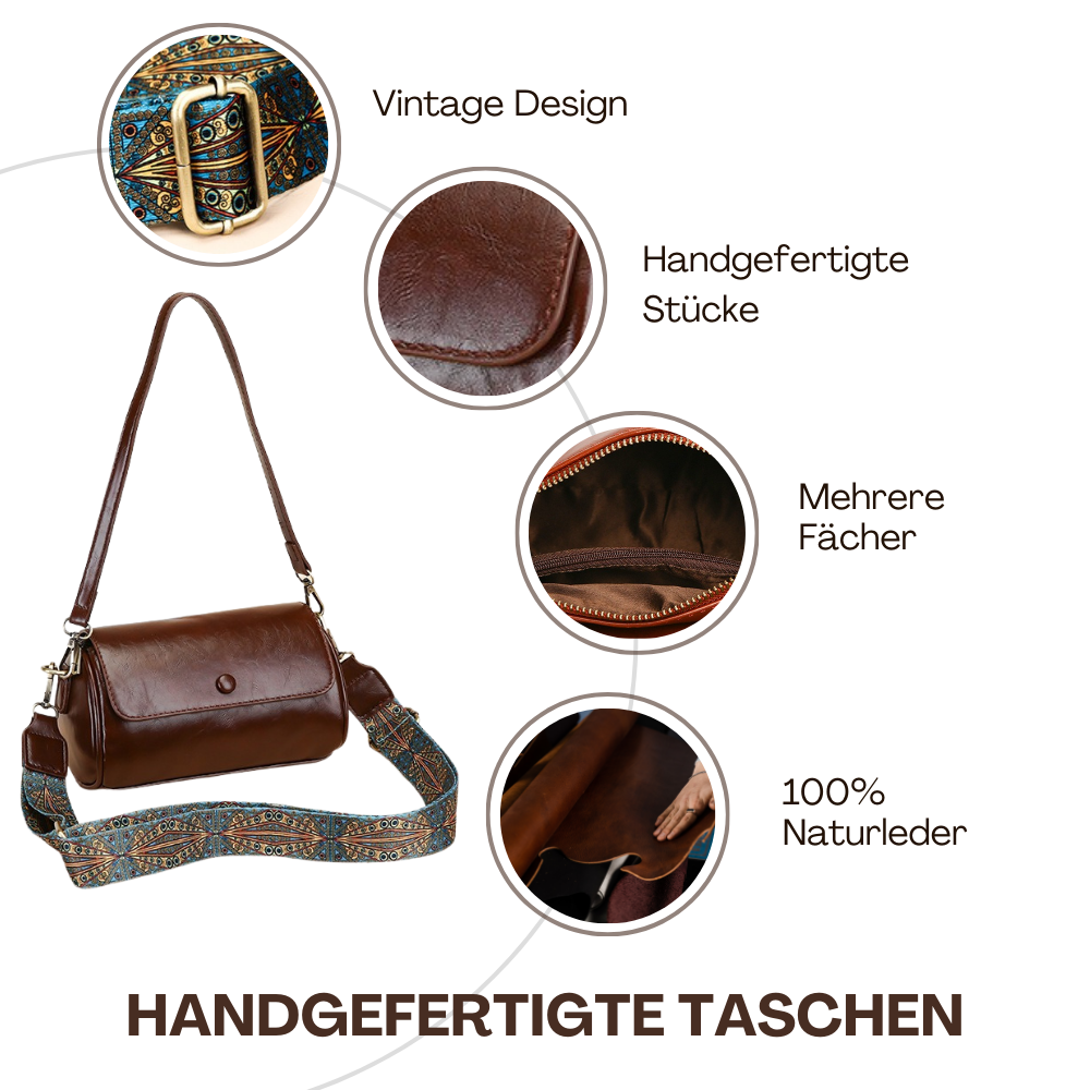 BERK | Kompakte & trendige Mini-Ledertasche