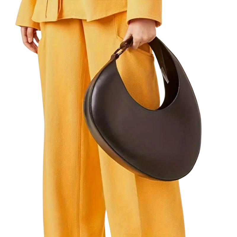 BERK | Schlichte einfarbige Hobo-Tasche