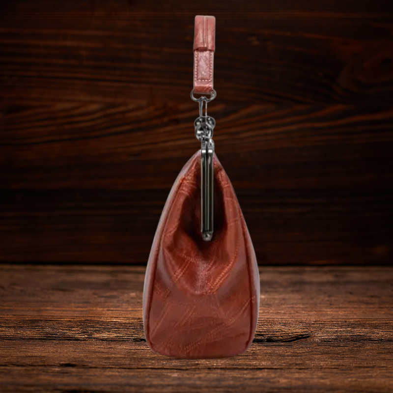 BERK | Vintage Kuss-Schloss Handtasche