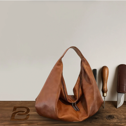 BERK | Hochwertige Leder-Tote-Tasche in Übergröße