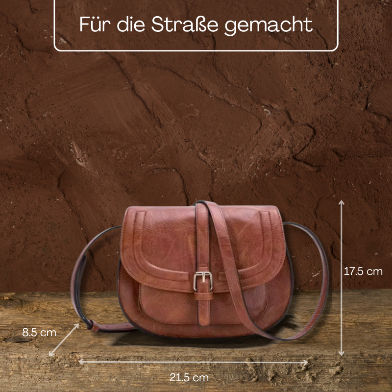 BERK | Classic Saddle Crossbody Tasche
