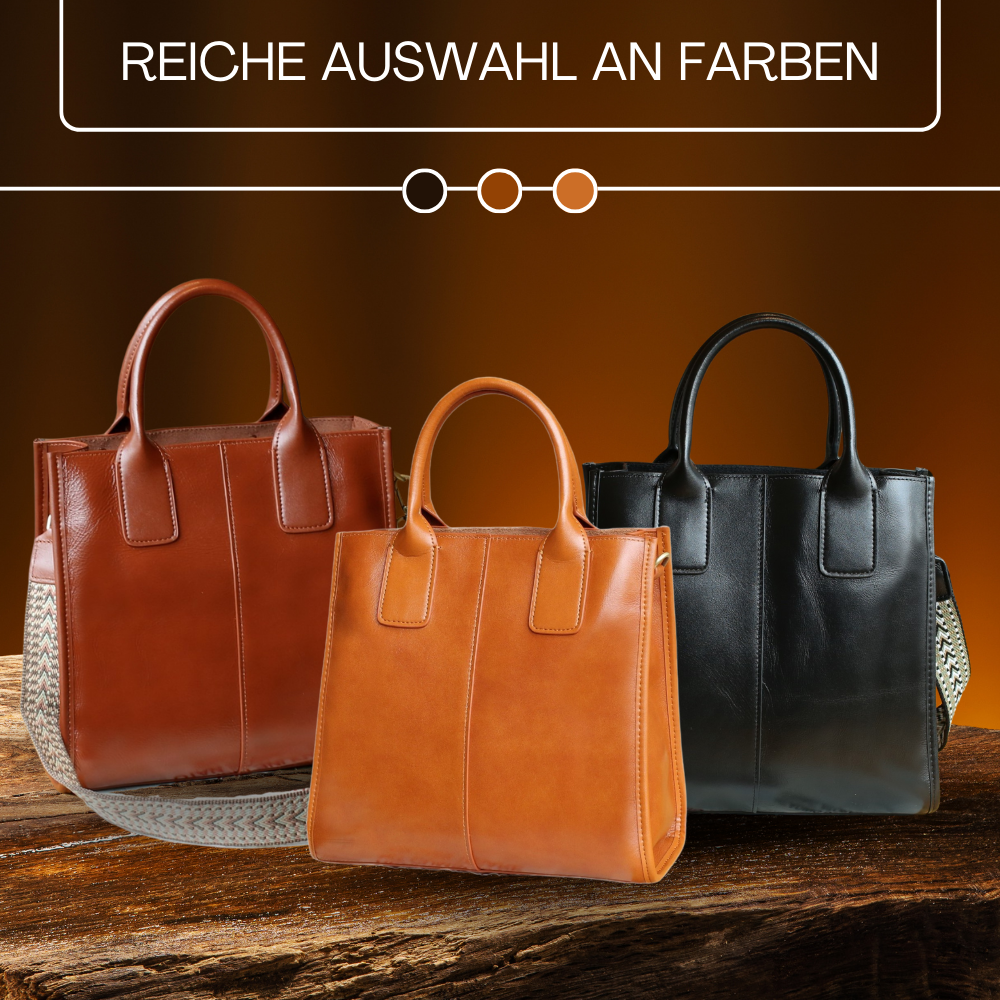 BERK | Klassische Lederhandtasche