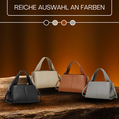 BERK | Klassische Damen-Retro-Tasche aus echtem Leder