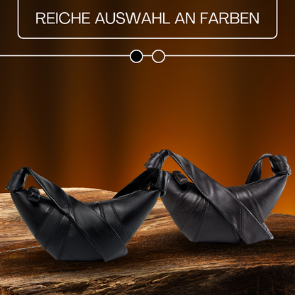 BERK | Minimalistische Ledertasche in Croissantform