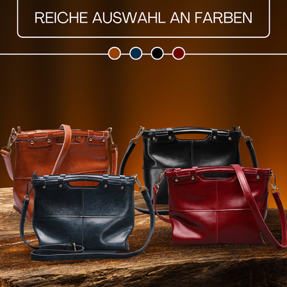 BERK | Echtes Leder Retro-Damen-Messenger-Tasche