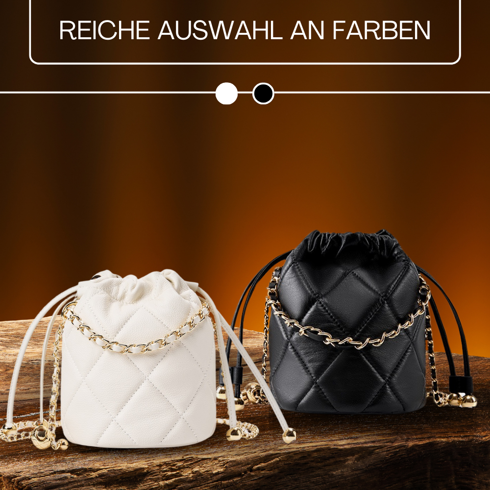 BERK | Drawstring Chain Lederrucksack