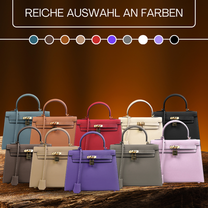BERK | Elegante Lederhandtasche mit Seitenriemen
