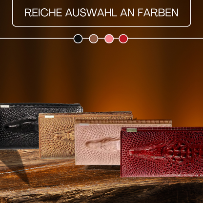 BERK | Elegante Geldbörse mit Kroko-Prägung