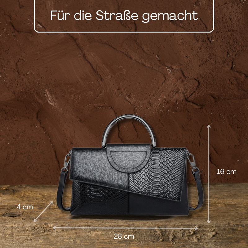 BERK | Luxus-Tasche mit Kroko-Prägung