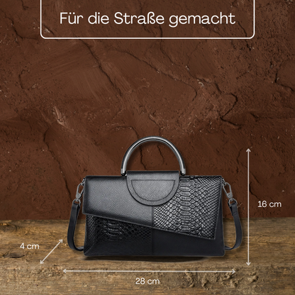 BERK | Luxus-Tasche mit Kroko-Prägung