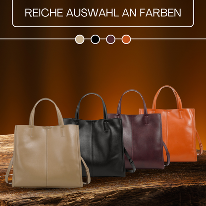 BERK | Klassische Leder-Tasche mit Top-Griff